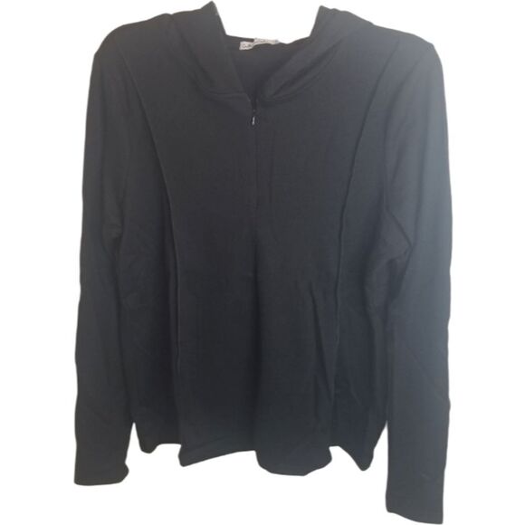 Plus Size Ribbed Hooded Lightweight Jacket. Dsst-208 - Picture 2 of 6